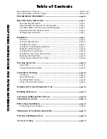 Предварительный просмотр 3 страницы GTO SW-2002XL Installation Manual