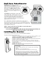 Preview for 31 page of GTO SW-2002XL Installation Manual