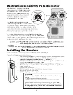 Предварительный просмотр 32 страницы GTO SW-4000XL Installation Manual