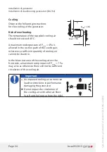 Предварительный просмотр 54 страницы GTS BG 132 Installation And Operating Manual