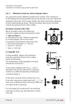 Предварительный просмотр 66 страницы GTS BG 132 Installation And Operating Manual