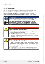 Preview for 10 page of GTS DWG (BL) 13/7-2 ZE Installation And Operating Manual