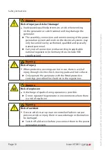 Preview for 12 page of GTS DWG (BL) 13/7-2 ZE Installation And Operating Manual