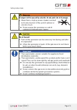 Preview for 13 page of GTS DWG (BL) 13/7-2 ZE Installation And Operating Manual