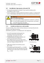 Preview for 31 page of GTS DWG (BL) 13/7-2 ZE Installation And Operating Manual