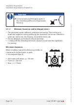 Preview for 32 page of GTS DWG (BL) 13/7-2 ZE Installation And Operating Manual