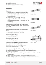 Preview for 35 page of GTS DWG (BL) 13/7-2 ZE Installation And Operating Manual