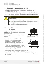 Preview for 42 page of GTS DWG (BL) 13/7-2 ZE Installation And Operating Manual