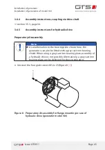 Preview for 45 page of GTS DWG (BL) 13/7-2 ZE Installation And Operating Manual