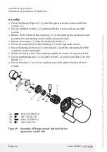 Preview for 46 page of GTS DWG (BL) 13/7-2 ZE Installation And Operating Manual