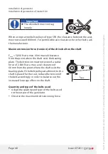 Preview for 48 page of GTS DWG (BL) 13/7-2 ZE Installation And Operating Manual