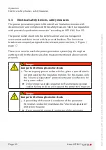 Preview for 62 page of GTS DWG (BL) 13/7-2 ZE Installation And Operating Manual