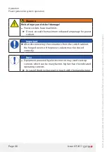 Preview for 68 page of GTS DWG (BL) 13/7-2 ZE Installation And Operating Manual