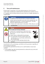 Preview for 74 page of GTS DWG (BL) 13/7-2 ZE Installation And Operating Manual