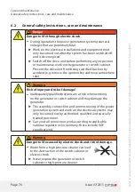 Preview for 76 page of GTS DWG (BL) 13/7-2 ZE Installation And Operating Manual