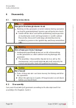 Preview for 80 page of GTS DWG (BL) 13/7-2 ZE Installation And Operating Manual