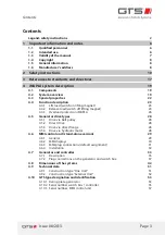 Preview for 3 page of GTS iMAPLA 13 Installation And Operating Manual