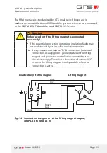 Preview for 39 page of GTS iMAPLA 13 Installation And Operating Manual