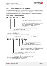 Preview for 55 page of GTS iMAPLA 13 Installation And Operating Manual