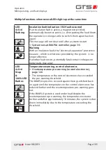 Preview for 105 page of GTS iMAPLA 13 Installation And Operating Manual