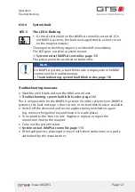 Preview for 121 page of GTS iMAPLA 13 Installation And Operating Manual