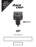 GTS race chip User Manual preview