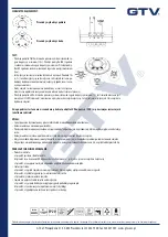 Preview for 2 page of GTV AE-CM3M00-00 Manual