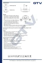 Preview for 16 page of GTV AE-CM3M00-00 Manual