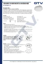 Preview for 19 page of GTV AE-CM3M00-00 Manual