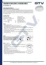 Preview for 23 page of GTV AE-CM3M00-00 Manual