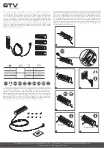 GTV AE-PBKT4S-80 Assembly Instruction Manual предпросмотр