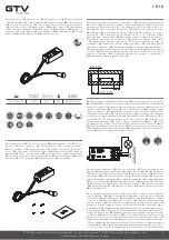 GTV CR-18 Instructions Manual предпросмотр