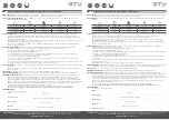 Preview for 2 page of GTV LD-C35FL5-30-E User Manual