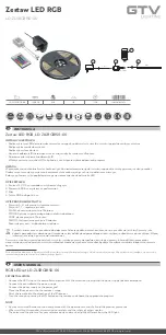 GTV LD-ZL5RGB150-00 User Manual preview