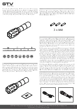 GTV LT-LB8WT6-60 Manual предпросмотр