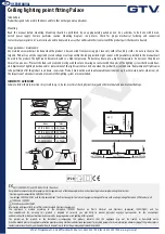 Предварительный просмотр 2 страницы GTV OP-PALACEKW-10 User Manual