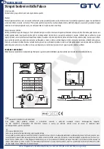 Предварительный просмотр 5 страницы GTV OP-PALACEKW-10 User Manual