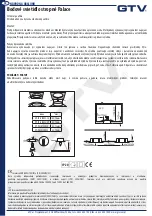 Предварительный просмотр 6 страницы GTV OP-PALACEKW-10 User Manual