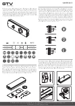 Предварительный просмотр 1 страницы GTV SAHER DUO LD-SAHER1-DUO Manual