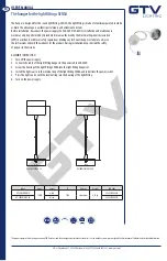 Предварительный просмотр 2 страницы GTV SENSA OP-SENZWOKB-10 User Manual