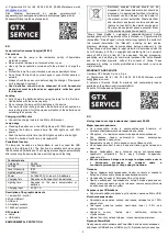 Предварительный просмотр 2 страницы GTX 99-038 Instruction Manual