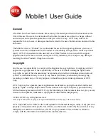 Preview for 1 page of GTX Mobile1 User Manual