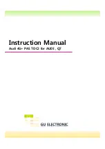 GU Electronic Audi 4G+ PAS TDC2 Instruction Manual preview