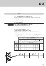 Preview for 41 page of GU BKS B-2156 Series Operating Instructions Manual