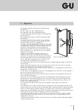 Preview for 5 page of GU BKS General Installation Instructions