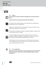 Preview for 6 page of GU DTN 80 Operating Instructions Manual