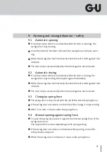 Preview for 21 page of GU DTN 80 Operating Instructions Manual