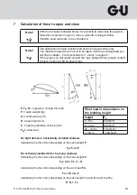 Preview for 23 page of GU ELTRAL KS 30 Solo Assembly And Operating Instructions Manual