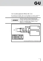 Предварительный просмотр 17 страницы GU ELTRAL VAN Assembly And Operating Instructions Manual