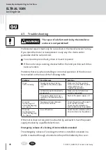 Предварительный просмотр 48 страницы GU ELTRAL VAN Assembly And Operating Instructions Manual